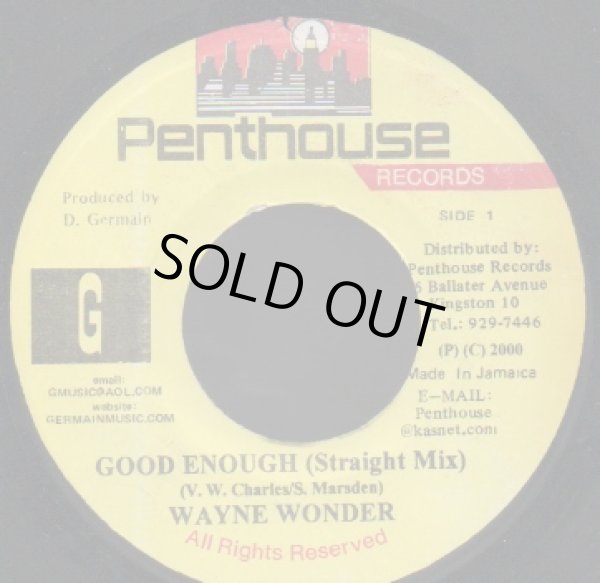 画像1: WAYNE WONDER / GOOD ENOUGH