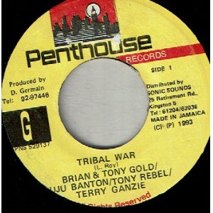 画像: BRIAN & TONY GOLD . BUJU BANTON . TONY REBEL . TERRY GANZIE / TRIBAL WAR