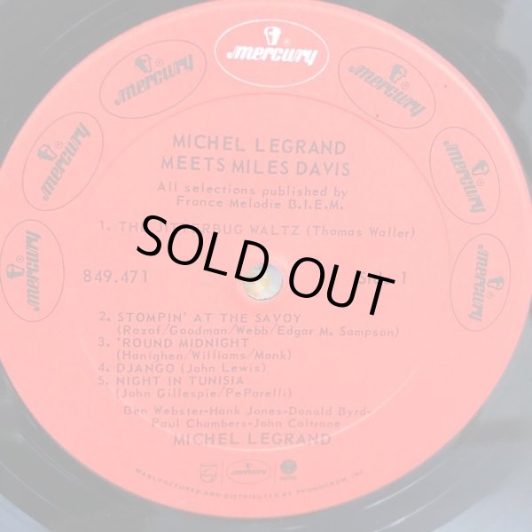 画像3: michel legrand / michel legrand meets miles davis 