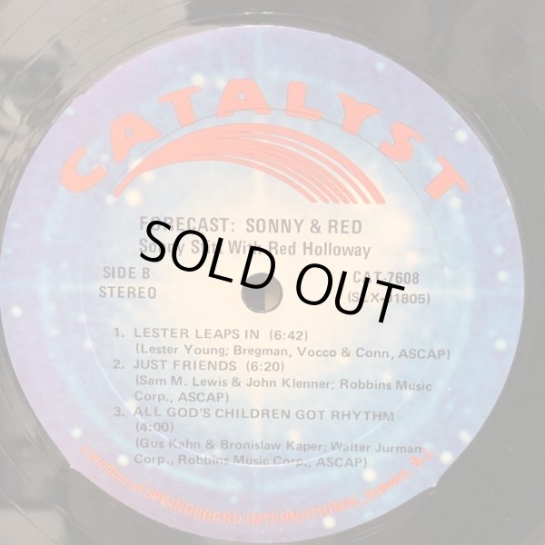 画像4: SONNY STITT WITH RED HOLLOWAY / FORECAST:SONNY & RED
