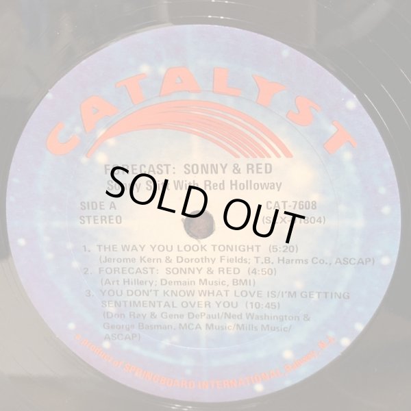 画像3: SONNY STITT WITH RED HOLLOWAY / FORECAST:SONNY & RED