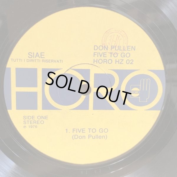 画像4: DON PULLEN /  FIVE TO GO 