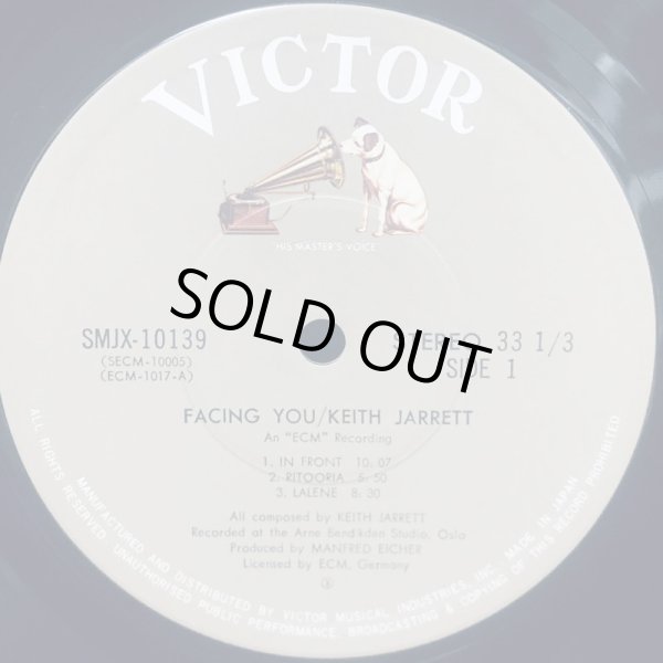 画像4: KEITH JARRETT / FACING YOU