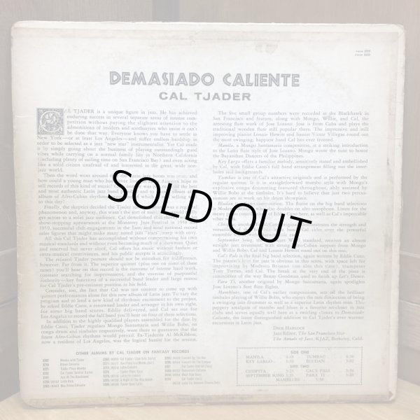 画像2: CAL TJADER / DEMASIADO CALIENTE