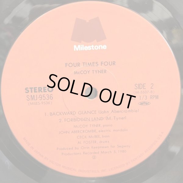 画像4: McCOY TYNER QUARTETS / 4 × 4 FOUR TIMES FOUR