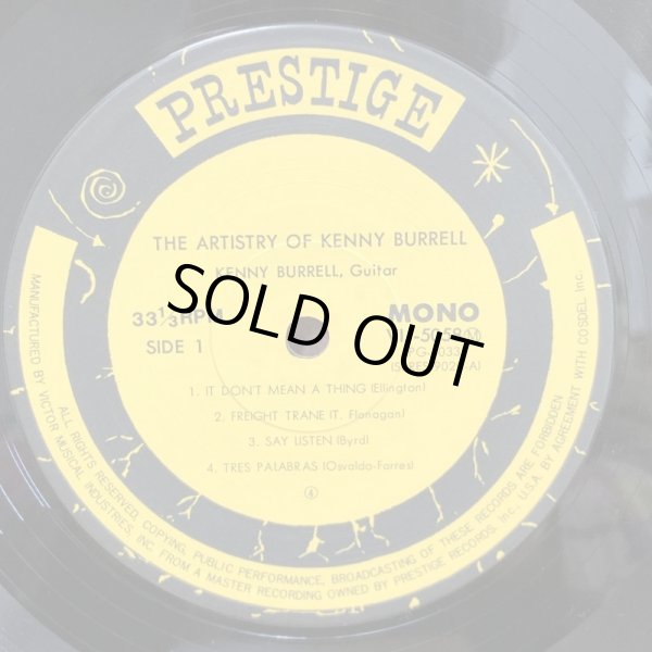 画像3: KENNY BURRELL / THE ARTISTRY OF KENNY BURRELL  魅惑のジャズ・ギター　ケニー・バレル