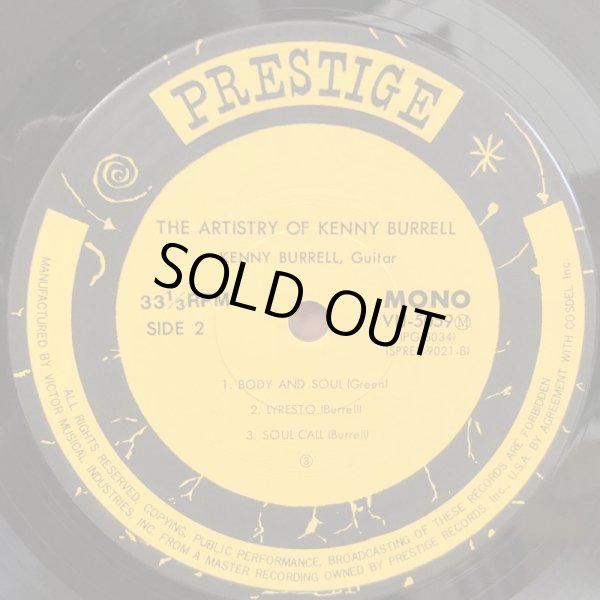 画像6: KENNY BURRELL / THE ARTISTRY OF KENNY BURRELL  魅惑のジャズ・ギター　ケニー・バレル