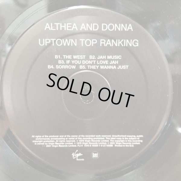 画像4: ALTHEA AND DONNA / UPTOWN TOP RANKING