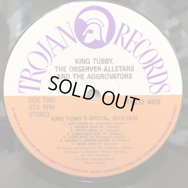 画像4: King Tubby, The Observer All Stars and The Aggrovators / King Tubby's Special 1973 - 1976