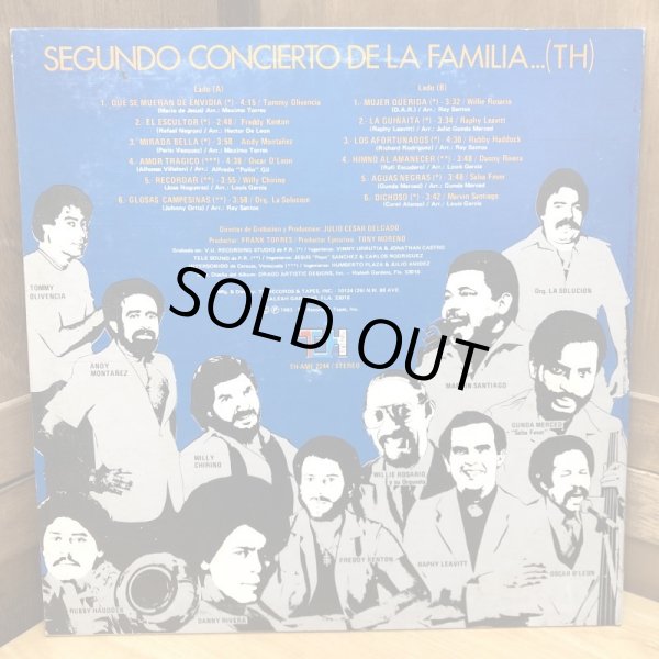 画像2: VARIOUS ARTISTS / SEGUNDO CONCIERTO DE LA FAMILIA...