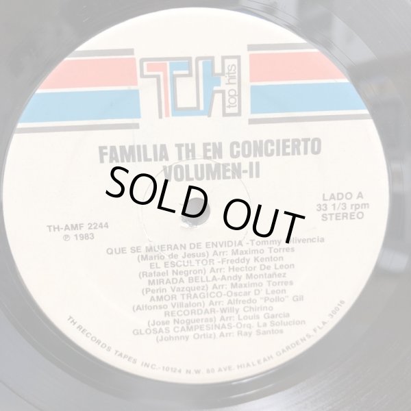 画像3: VARIOUS ARTISTS / SEGUNDO CONCIERTO DE LA FAMILIA...