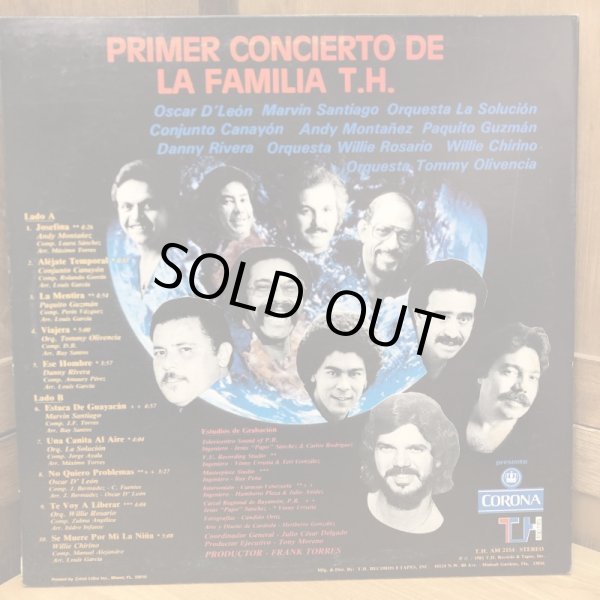 画像2: VARIOUS ARTISTS / PRIMER CONCIERTO DE LA FAMILIA T.H.