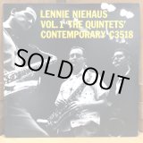 画像: LENNIE NIEHAUS / VOL.1 'THE QUINTETS' CONTEMPORARY C3518