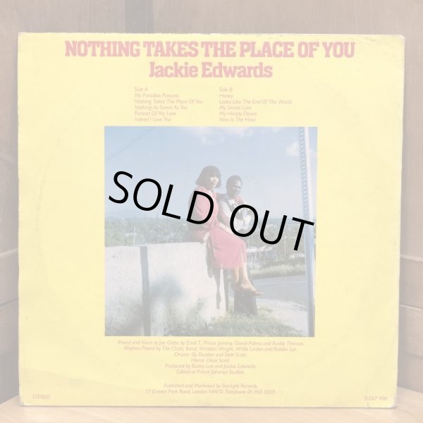 画像2: Jackie Edwards / NOTHING TAKES THE PLACE OF YOU