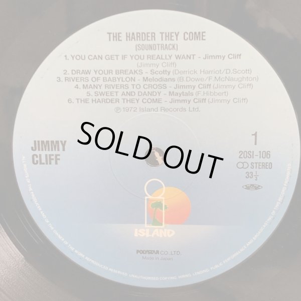 画像5: Jimmy Cliff / THE HARDER THEY COME
