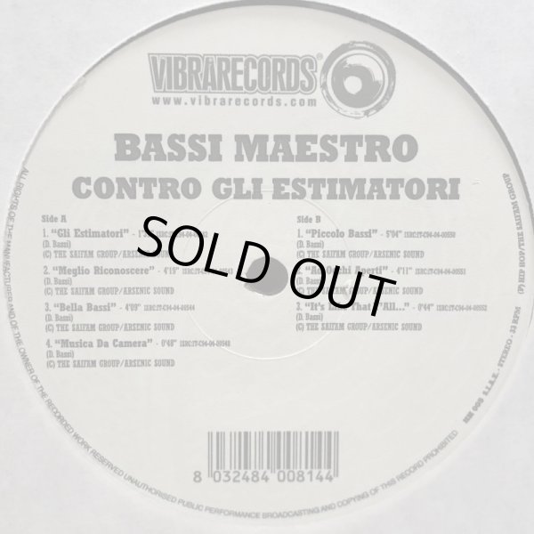 画像5: BASSI MAESTRO / CONTRO GLI ESTIMATORI