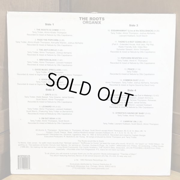 画像2: THE ROOTS / ORGANIX