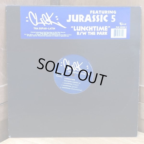 画像1: CLICK THA SUPAH-LATIN featuring JURASSIC 5 / LUNCHTIME b/w THE PARK  12" E.P.