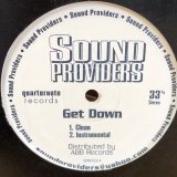 画像: SOUND PROVIDERS / Get Down b/w No Time 12" E.P.