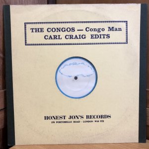 画像:  THE CONGOS / Congo Man CARL CRAIG EDITS 12" EP