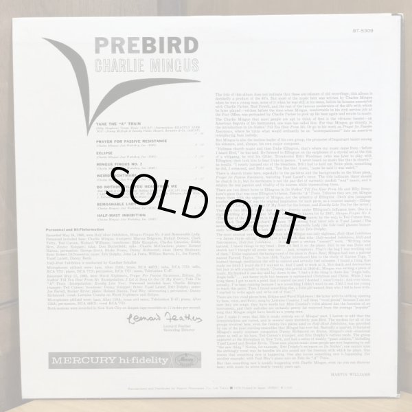 画像2: CHARLIE MINGUS / PRE BIRD