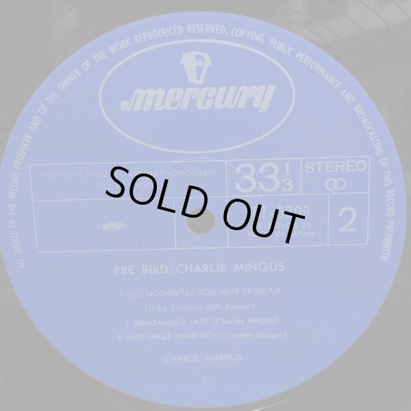 画像5: CHARLIE MINGUS / PRE BIRD