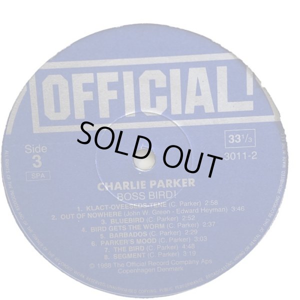 画像6: CHARLIE PARKER / Boss Bird!