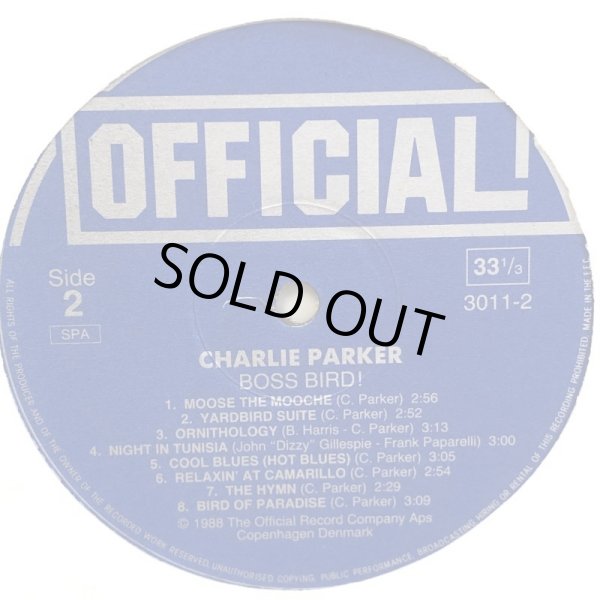 画像5: CHARLIE PARKER / Boss Bird!