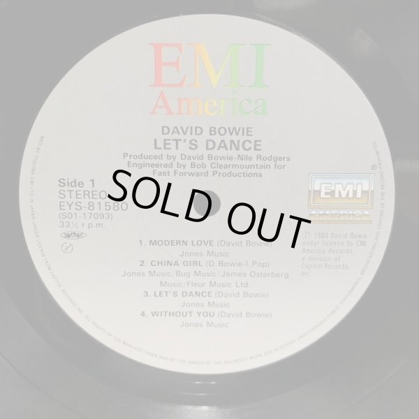 画像4: DAVID BOWIE / LET'S DANCE