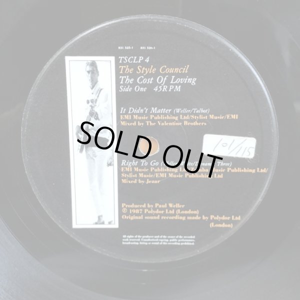 画像2: THE STYLE COUNCIL / THE COST OF LOVING  