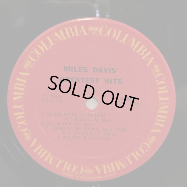 画像4: Miles Davis / MILES DAVIS' GREATEST HITS