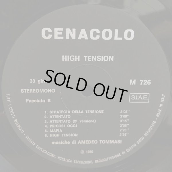 画像5: AMEDEO TOMMASI / HIGH TENSION