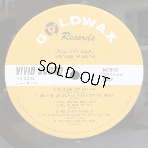 画像4: SPENCER WIGGINS / SOUL CITY U.S.A.