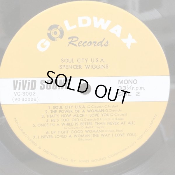 画像5: SPENCER WIGGINS / SOUL CITY U.S.A.