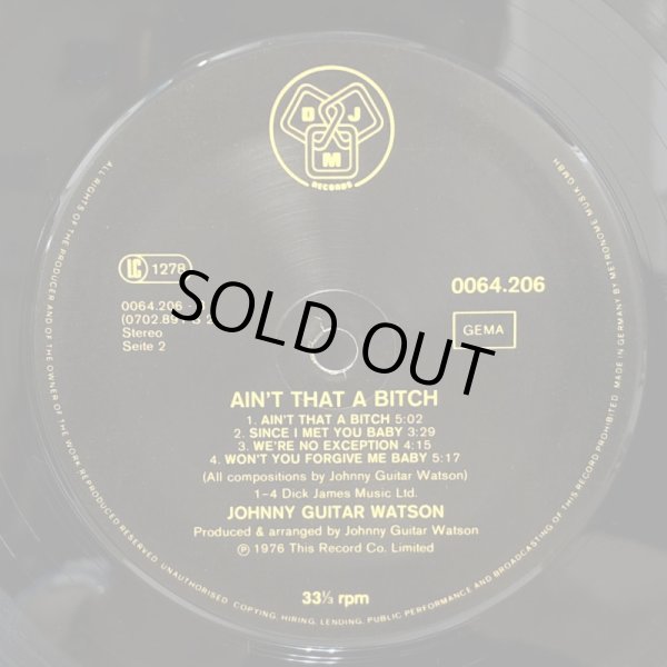 画像5: JOHNNY GUITAR WATSON / FUNK BEYOND THE CALL OF DUTY