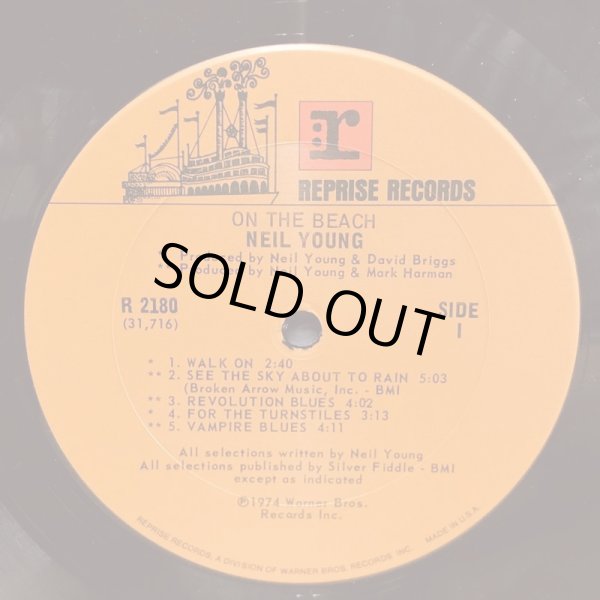 画像5: NEIL YOUNG / ON THE BEACH