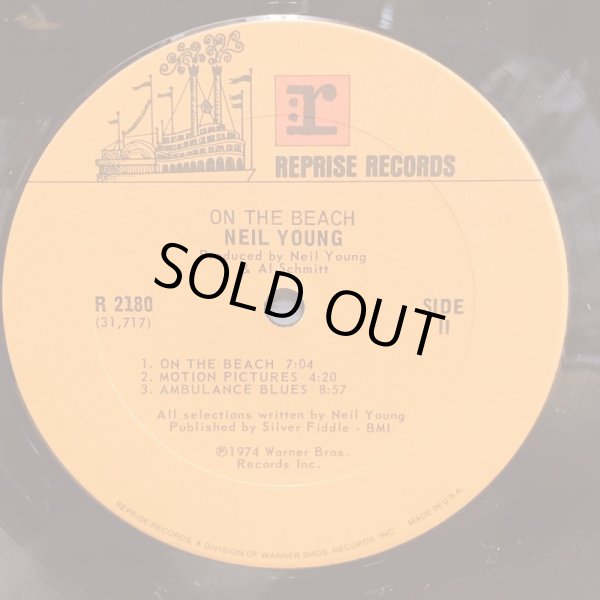 画像6: NEIL YOUNG / ON THE BEACH