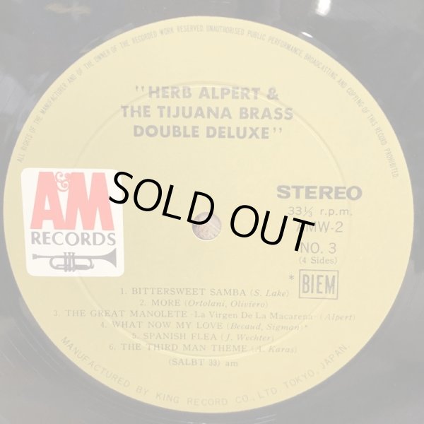 画像8: HERB ALPERT &THE TIJUANA BRASS / DOUBLE DELUXE