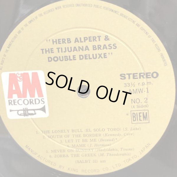 画像7: HERB ALPERT &THE TIJUANA BRASS / DOUBLE DELUXE