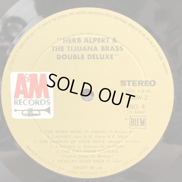 画像9: HERB ALPERT &THE TIJUANA BRASS / DOUBLE DELUXE