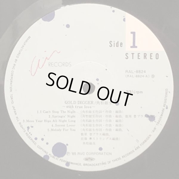 画像7: 角松敏生 / Gold Digger ~WITH TRUE LOVE~  ゴールド・ディガー TOSHIKI KADOMATSU