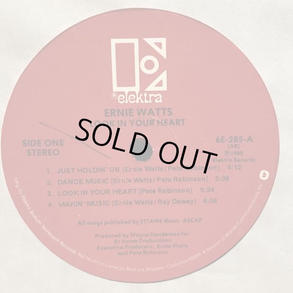 画像4: ERNIE WATTS / LOOK IN YOUR HEART