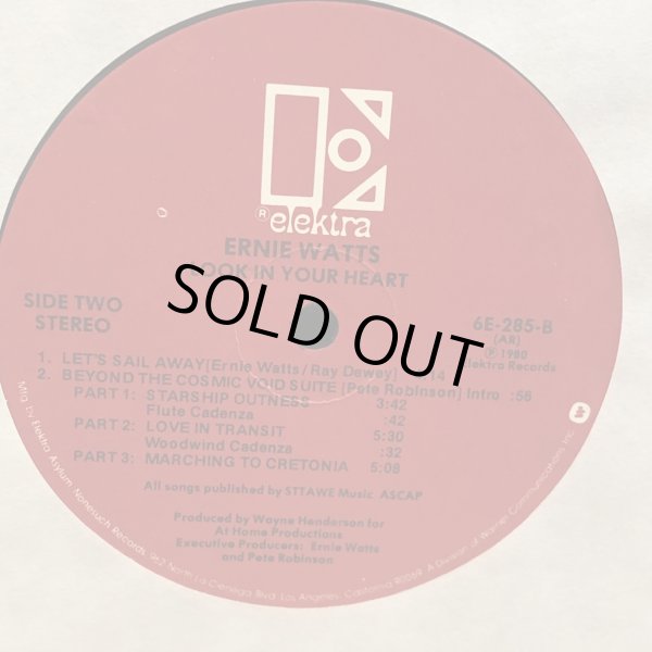 画像5: ERNIE WATTS / LOOK IN YOUR HEART