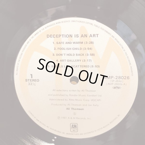 画像4: ALI THOMSON アリ・トムソン / 幻想の美学 DECEPTION IS AN ART 