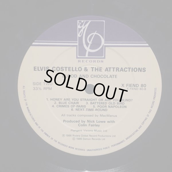 画像5: ELVIS COSTELLO and the ATTRACTIONS / Blood & Chocolate