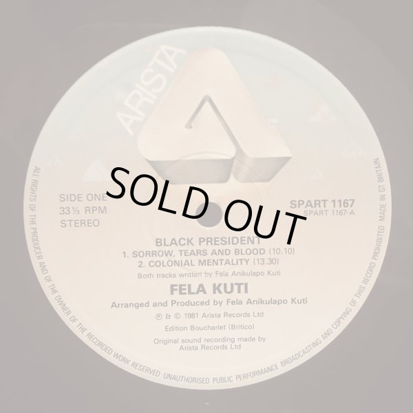 画像4: FELA ANIKULAPO KUTI / BLACK-PRESIDENT