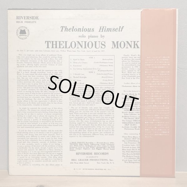 画像2: THELONIOUS MONK / Thelonious Himself