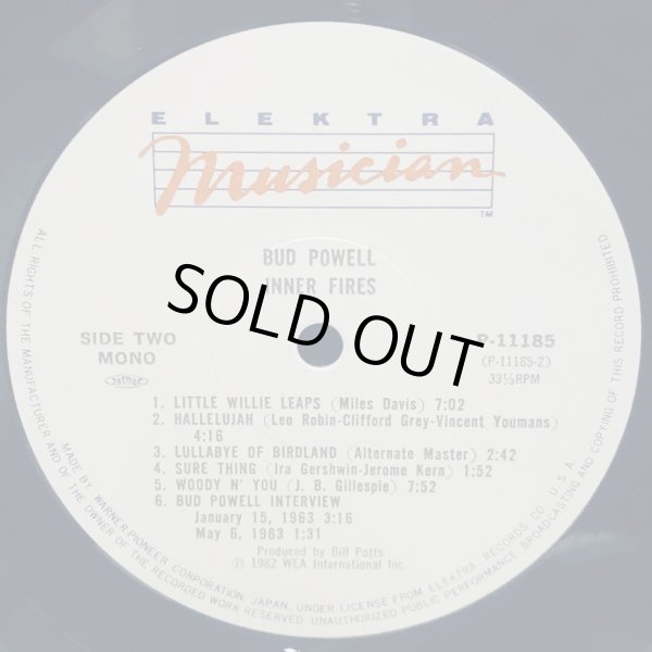 画像5: BUD POWELL / INNER FIRES 