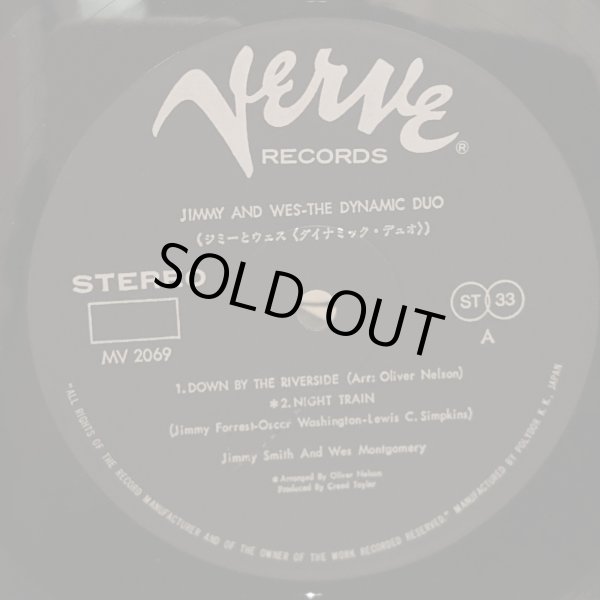 画像5: JIMMY SMITH & WES MONTGOMERY / JIMMY & WES THE DYNAMIC DUO