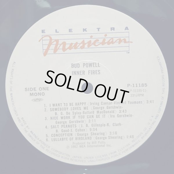 画像4: BUD POWELL / INNER FIRES 